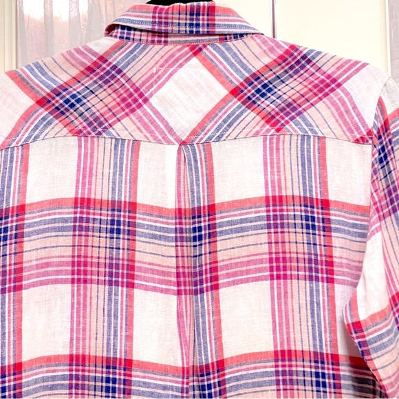 NWOT RAILS Charli Plaid Long Sleeve Shirt Size S - Picture 5 of 12
